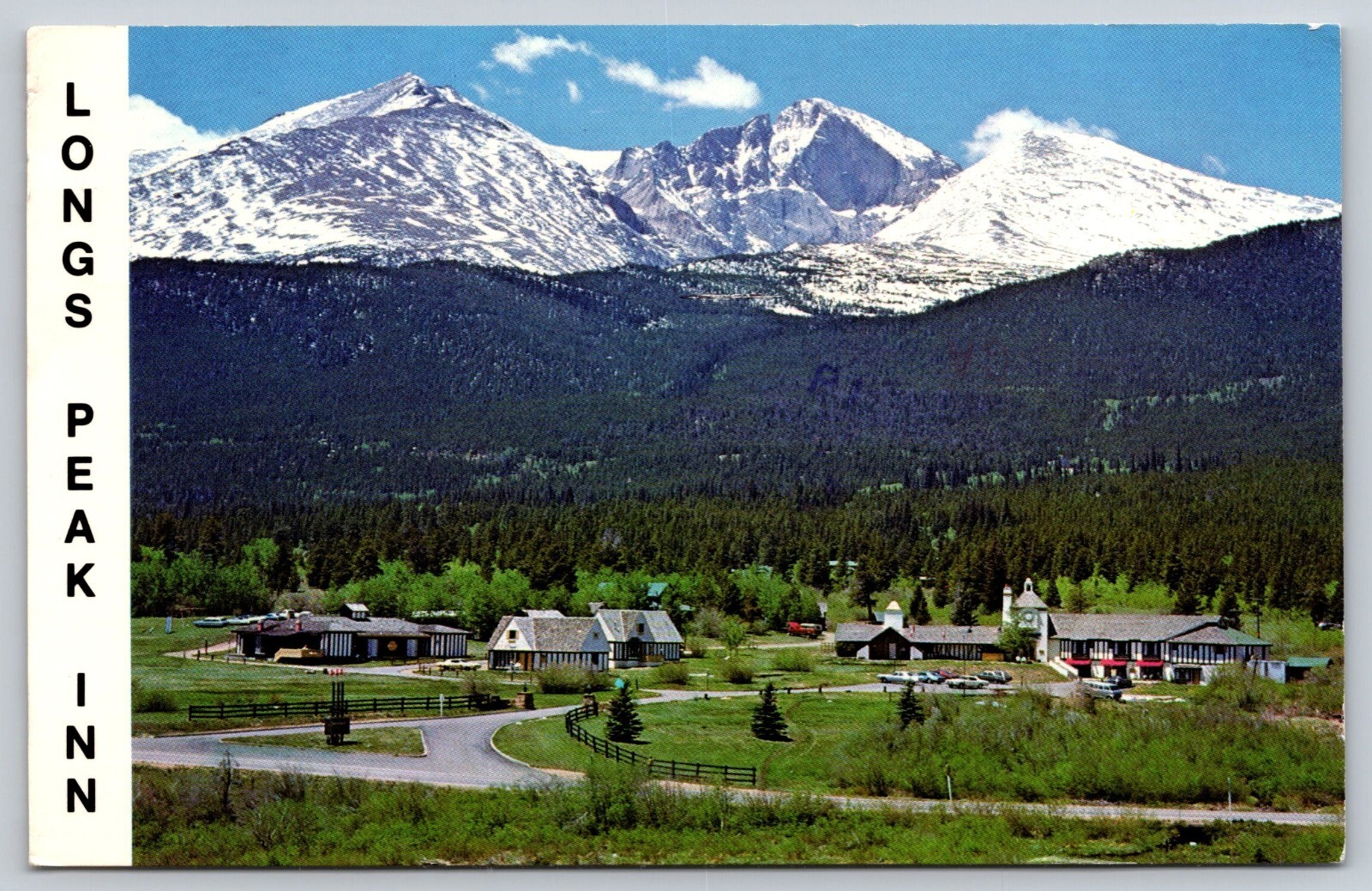 Postcard Longs Peak Inn Longs Peak Route Estes Park Colorado Postcard Longs Peak Inn Longs Peak Route Estes Park Colorado