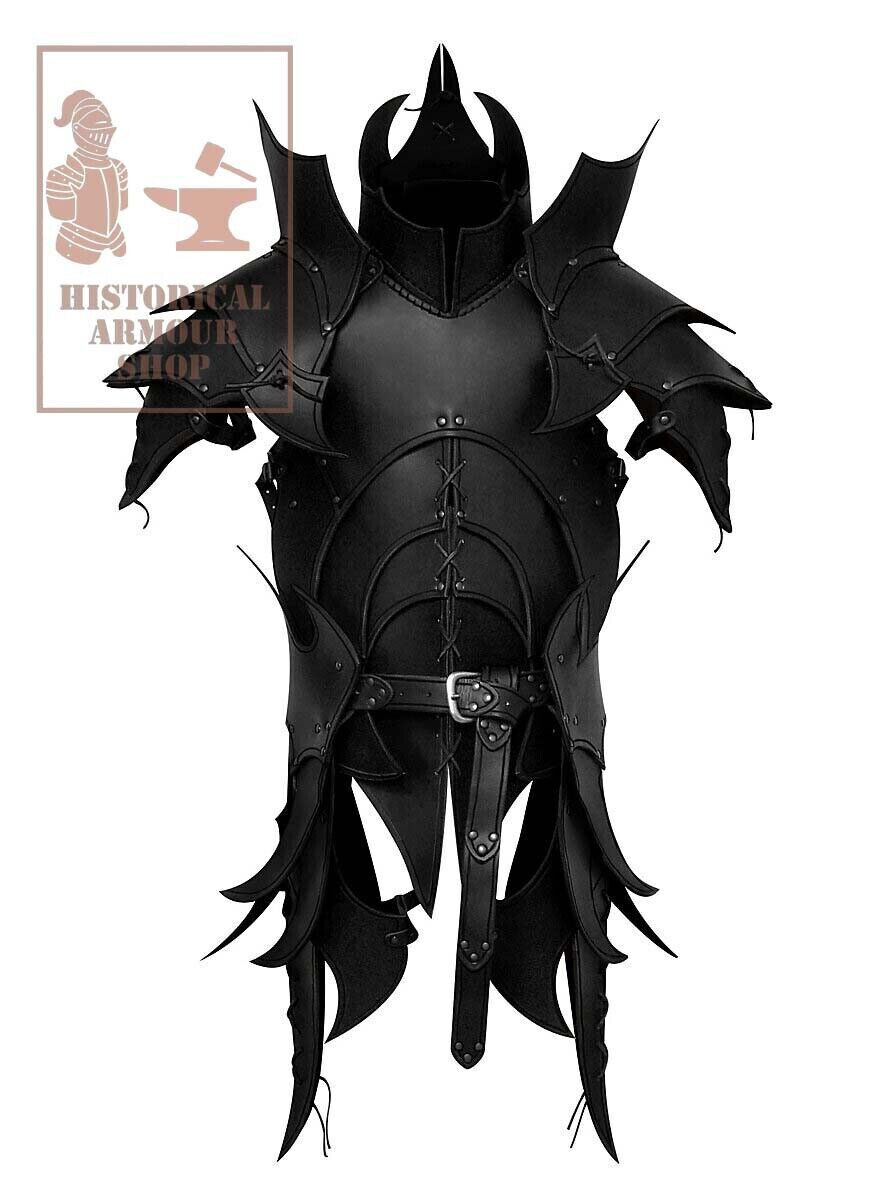 Leather Armor The Witcher Larp Armor Cosplay Halloween Demon costume