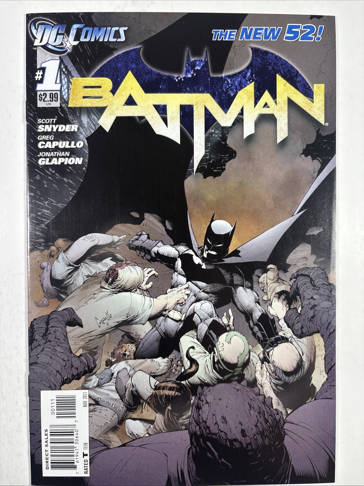 DC Comics Batman #1 New 52 Scott Snyder First Print