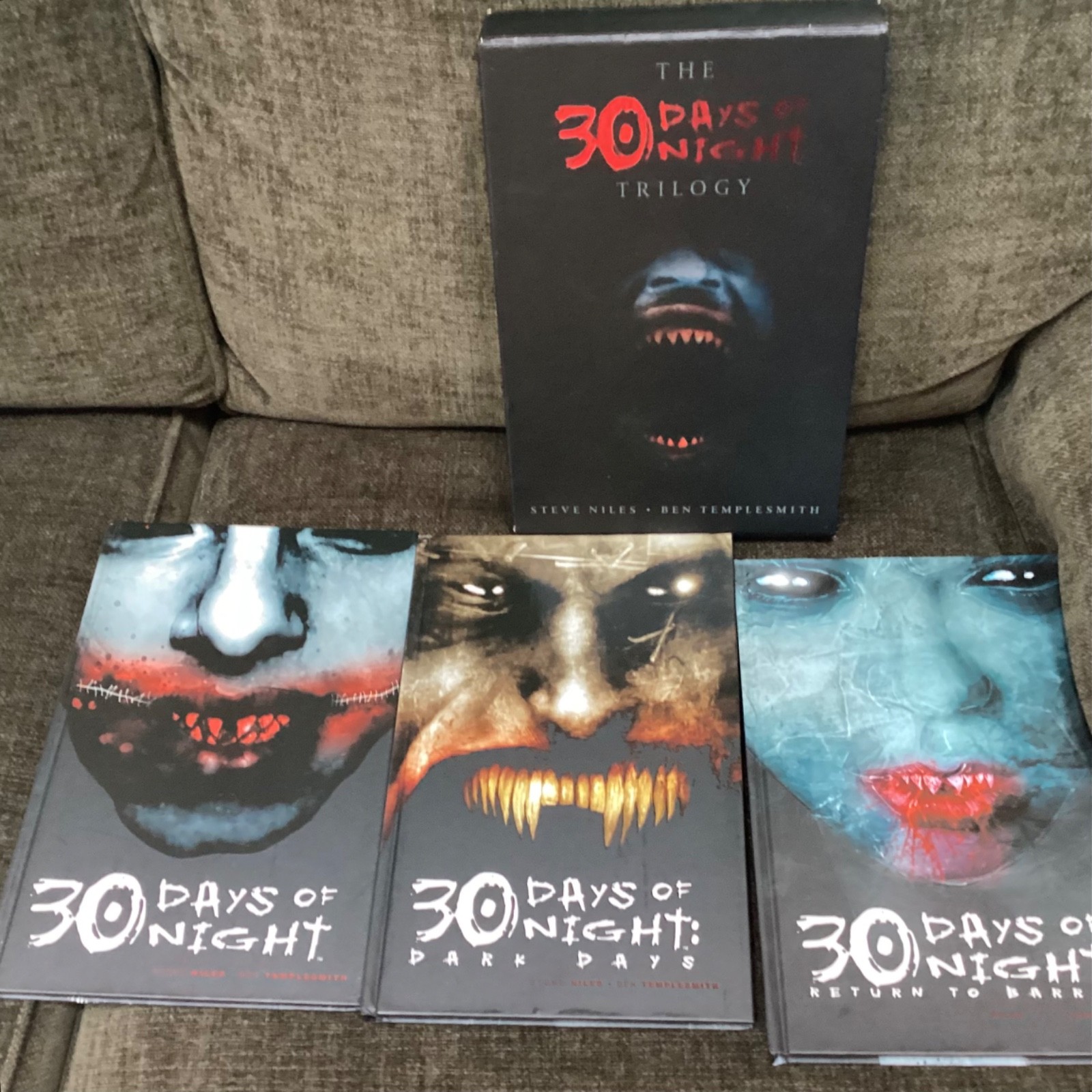 30 DAYS OF NIGHT TRILOGY  3 Vols /Slipcase; Niles/Templesmith, SIGNED/NUMBERED