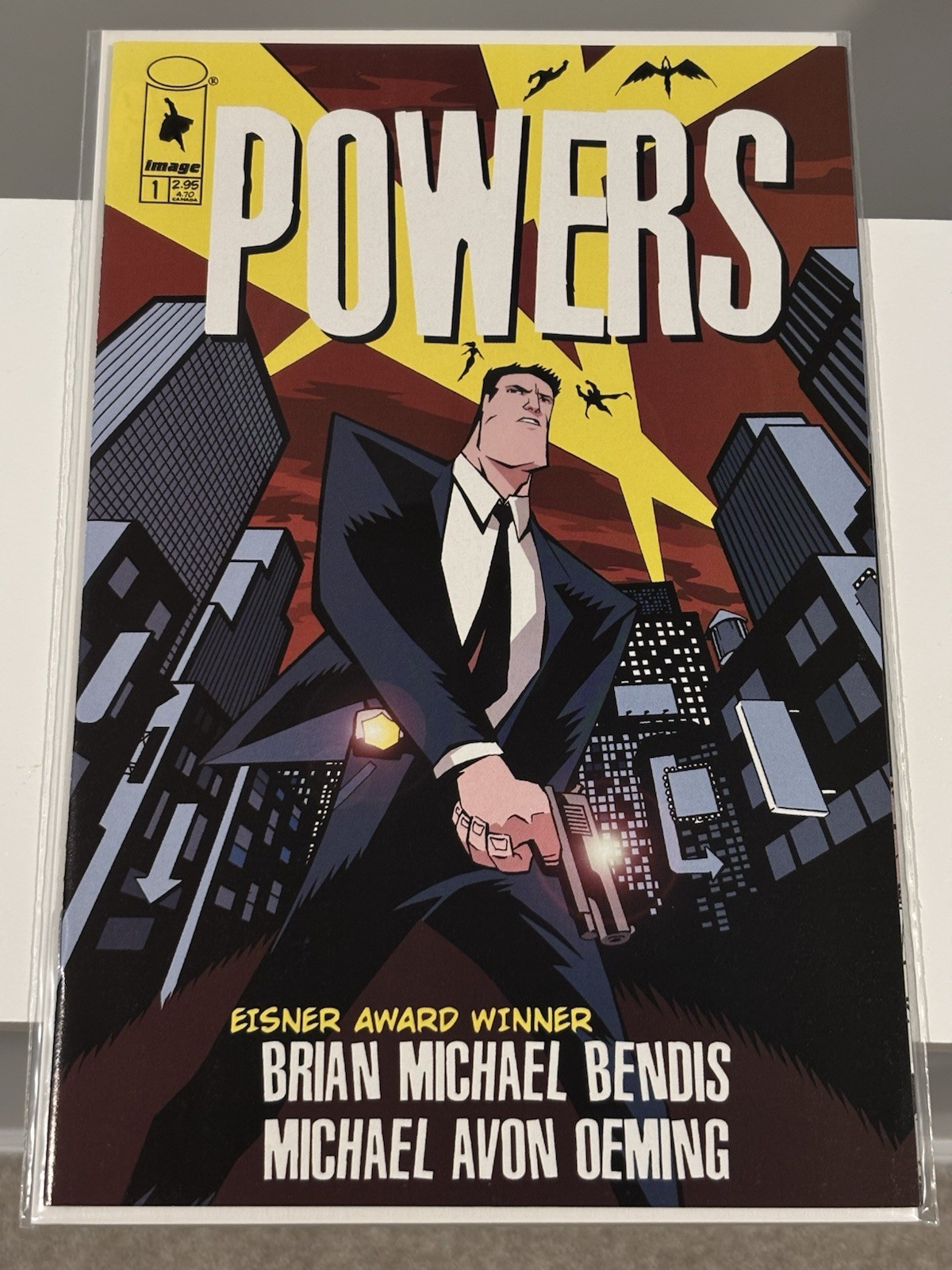 Powers #1 Image Comics (2000) NM- First Print Netflix Series 🔥🔥