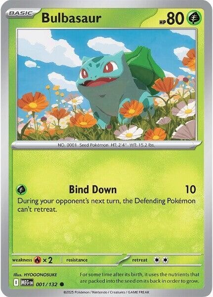 Pokemon - ME01 Mega Evolution - Reverse / Holo Cards - Mega Evolution Singles