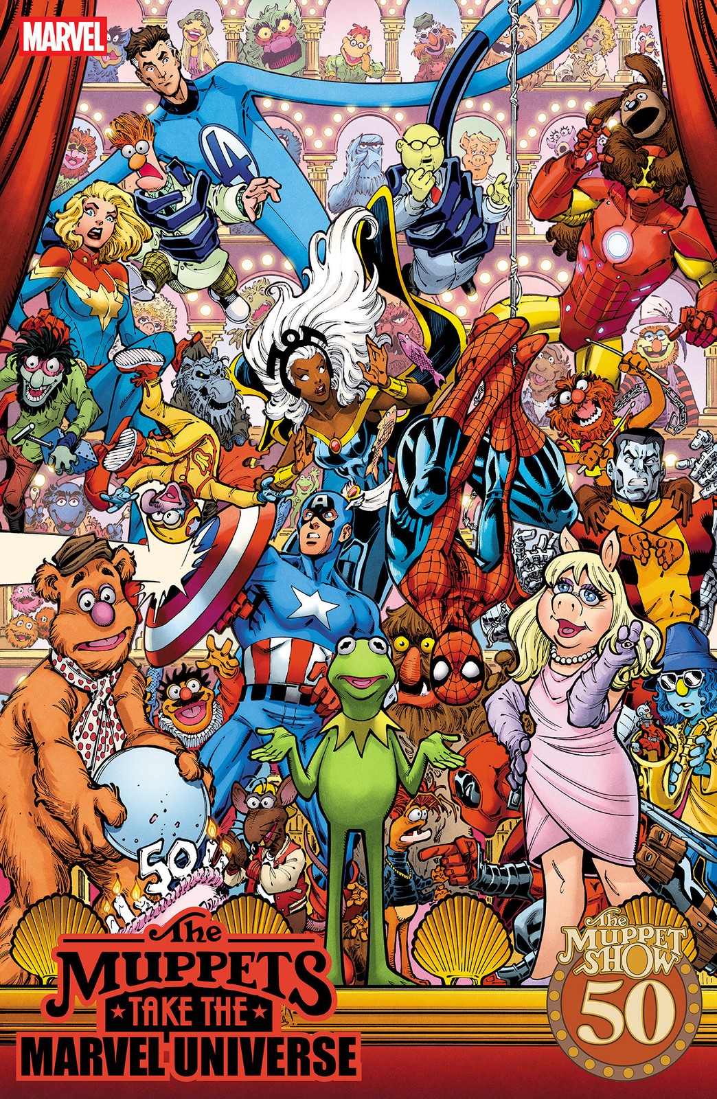 Muppets Take The Marvel Universe #1 Muppet Show Homage VAR Pre Order 9/23/26
