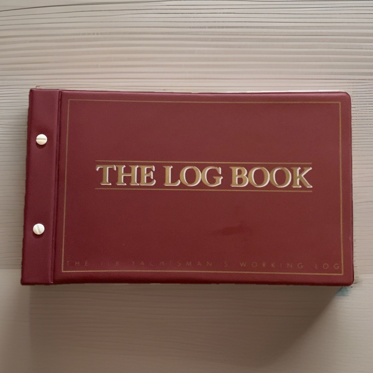 Yacht Log Book for Sailing, Boating, Cruising.  Weatherproof.  Vintage 1991. New