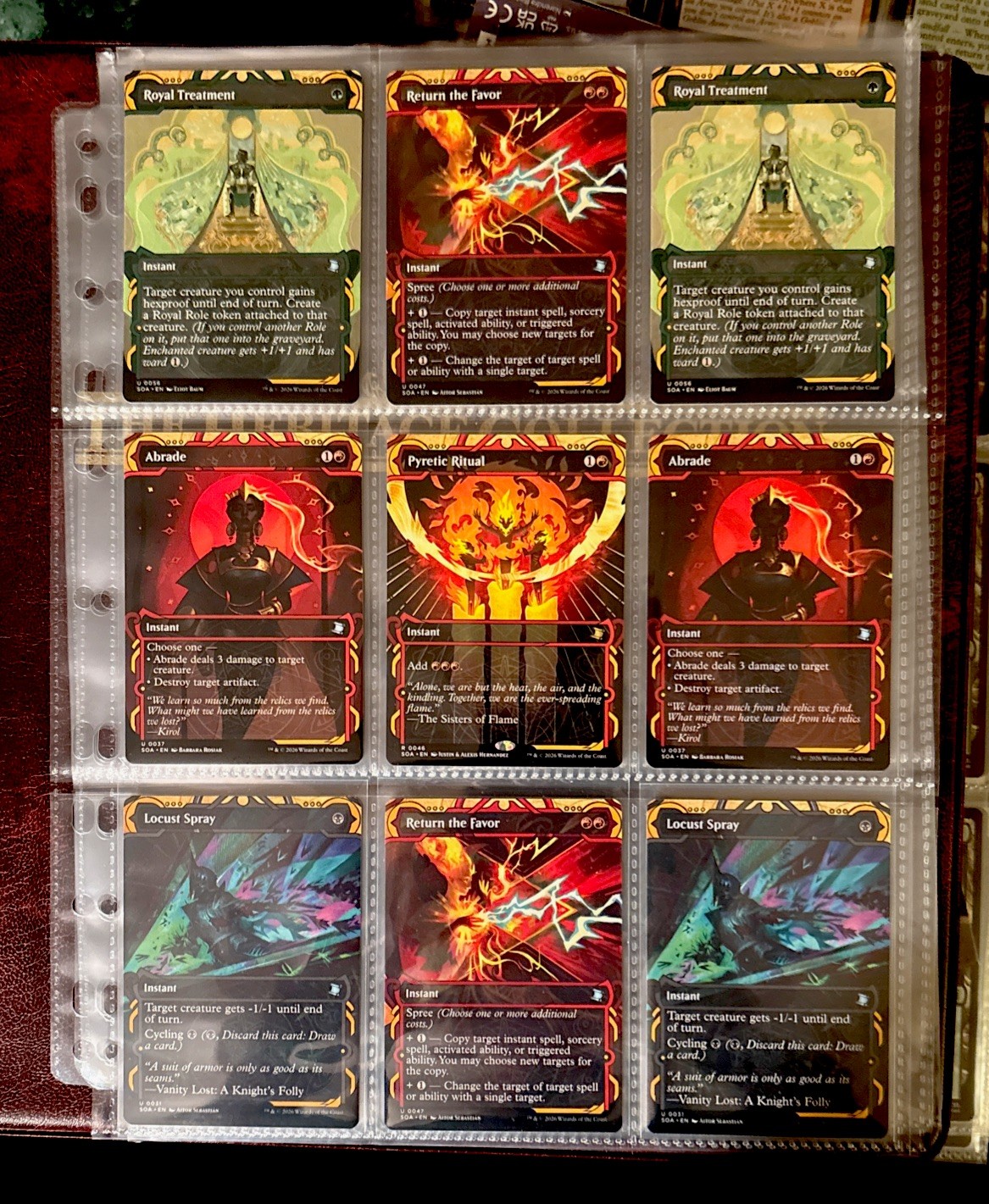 Mtg Mystical Archives Lot Of 9 Unplayed Cards Mint+++