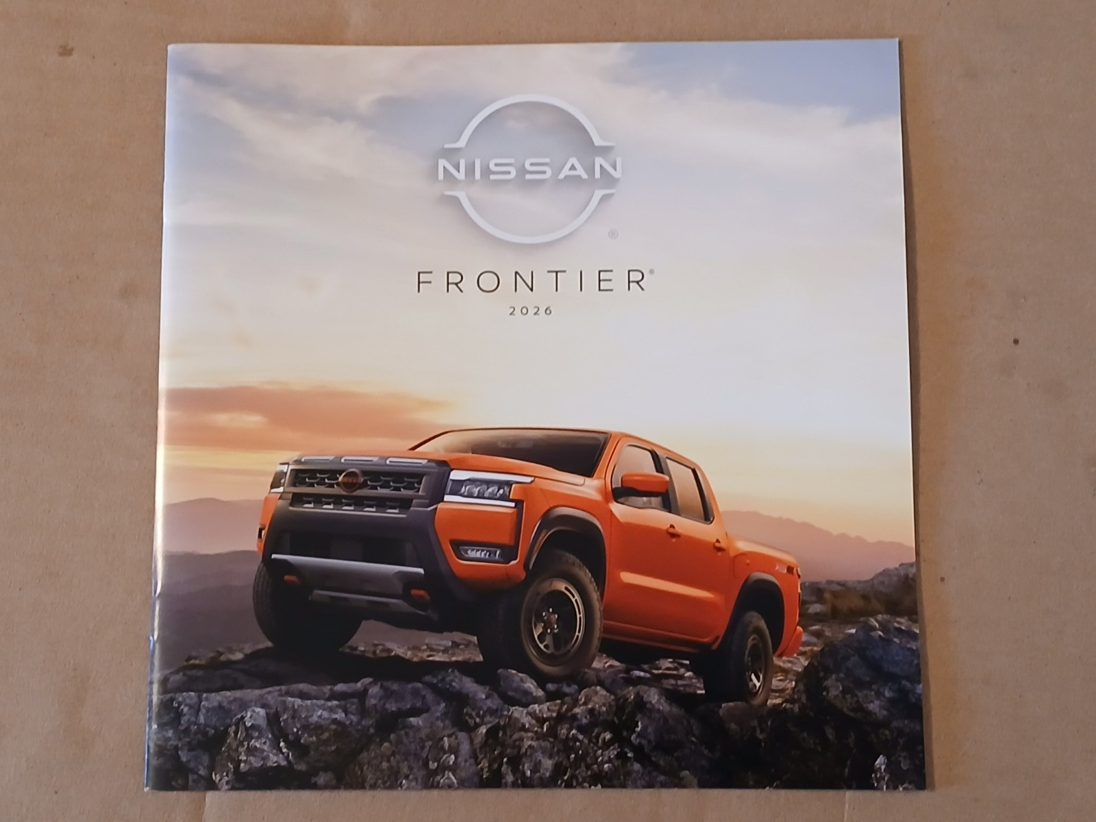 2026 NISSAN FRONTIER SALES BROCHURE MINT 24 PAGES