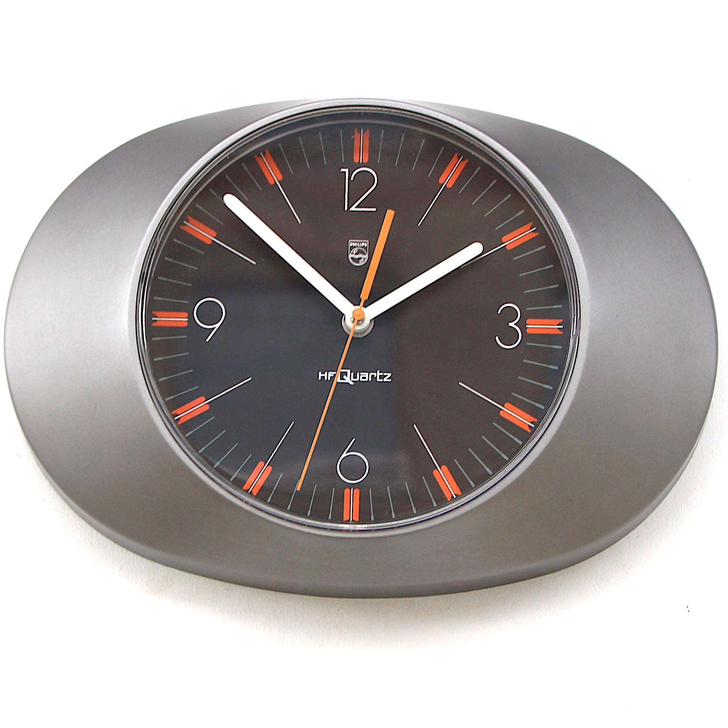 Philips 1980s SPACE AGE Vintage WEST GERMAN Midcentury Wall Clock Decorative