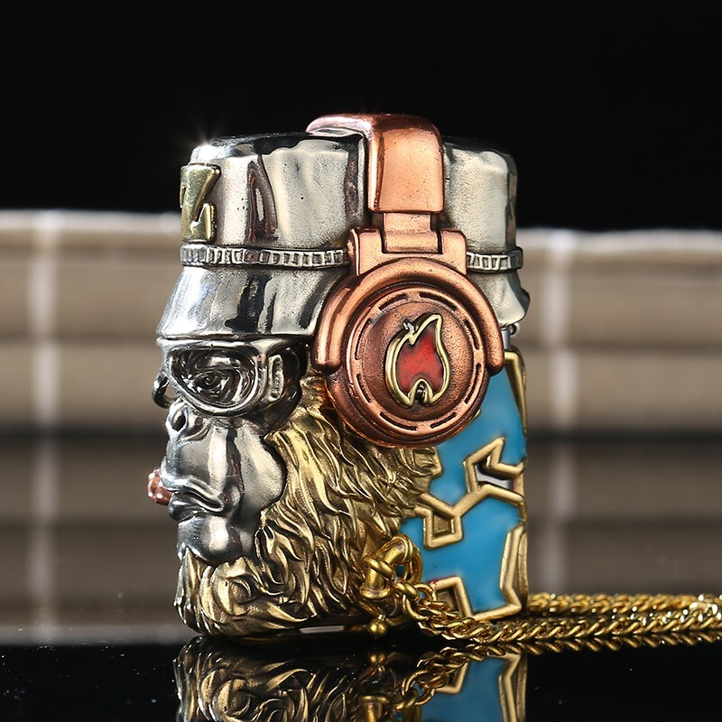 Hip Hop Saint Zippo Lighter - Handcrafted Urban Design | Gift