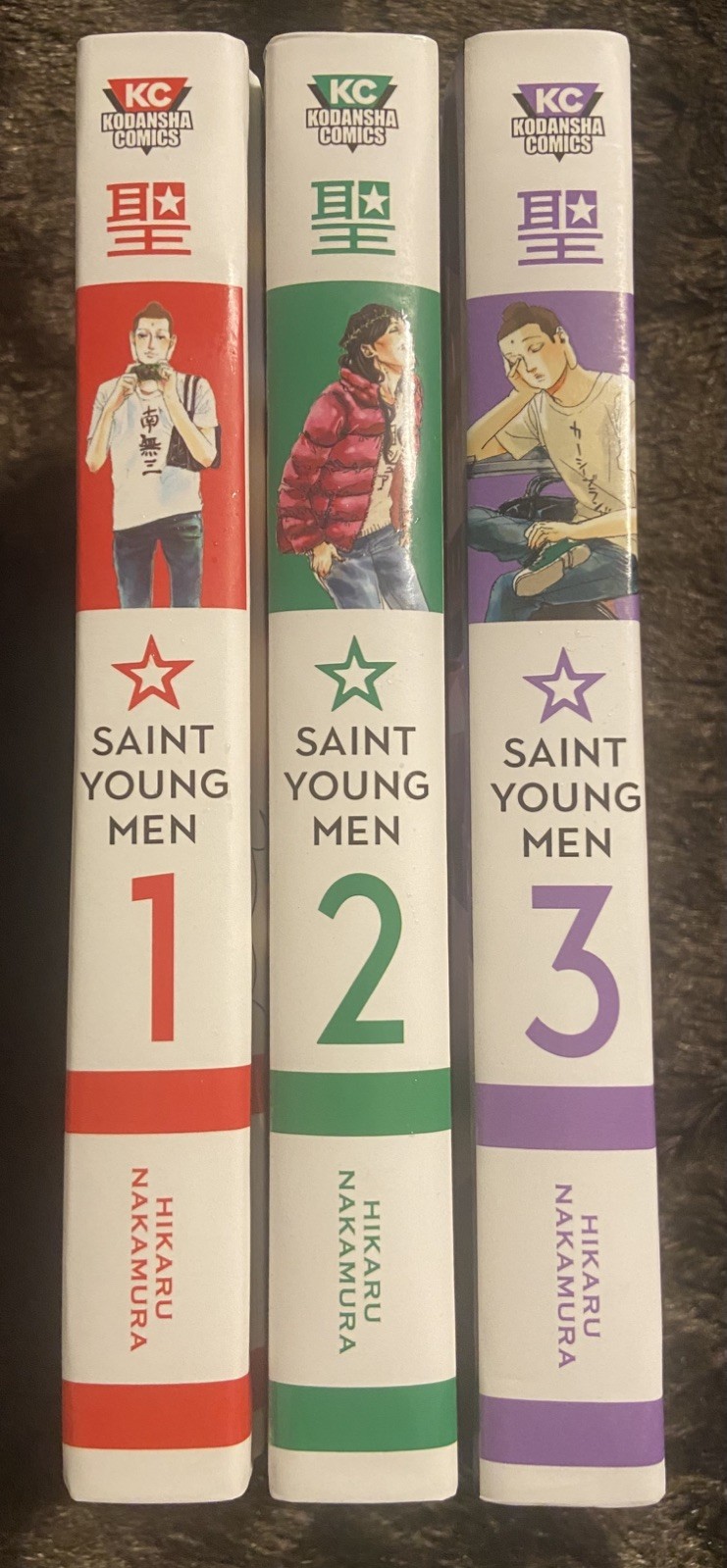 BRAND NEW Kodansha Saint Young Men Vol 1-3 English Hardcover Manga Set