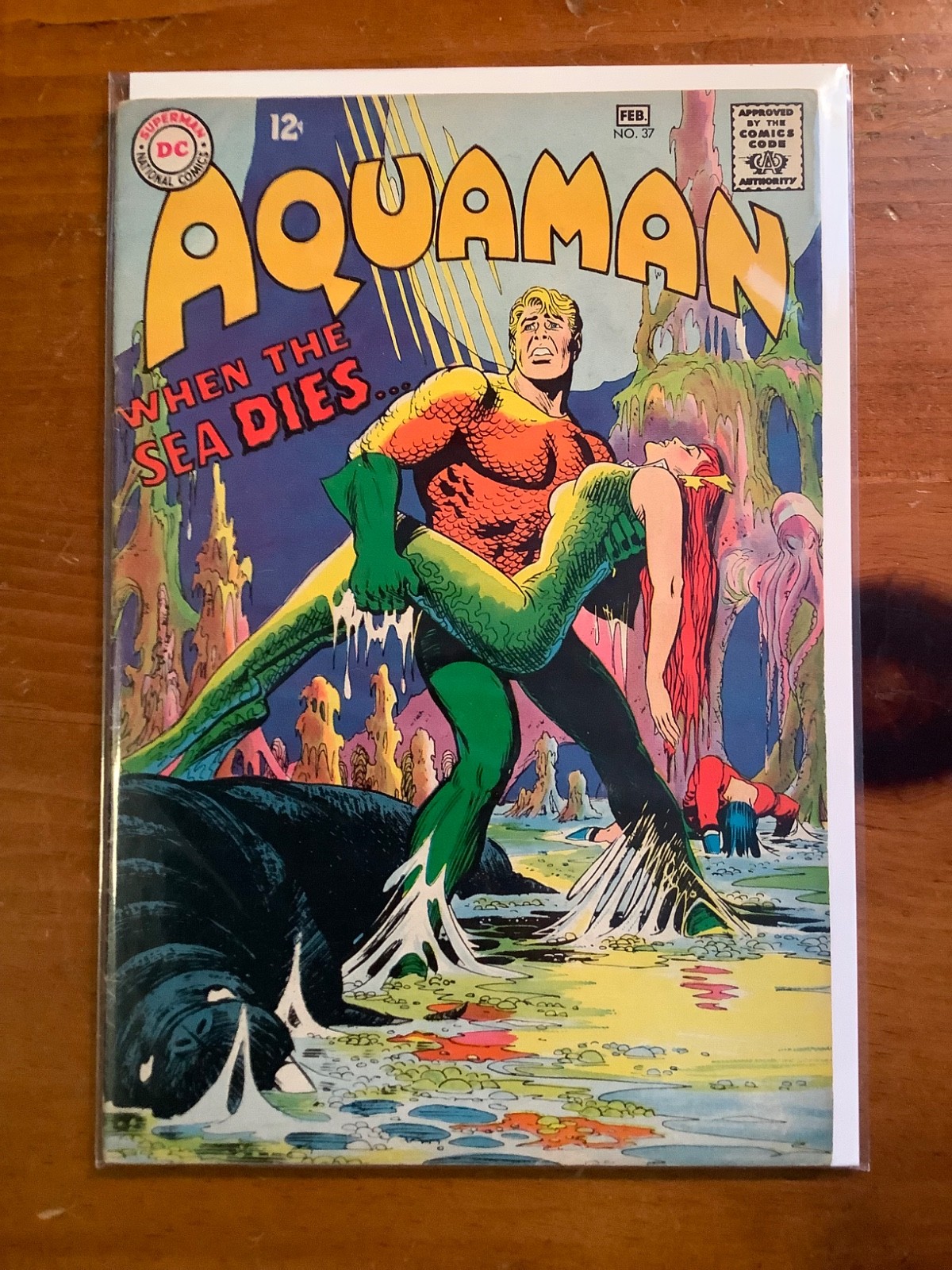 Aquaman #37 DC Comics 1968 1st Appearance Scavenger Silver Age Key Issue