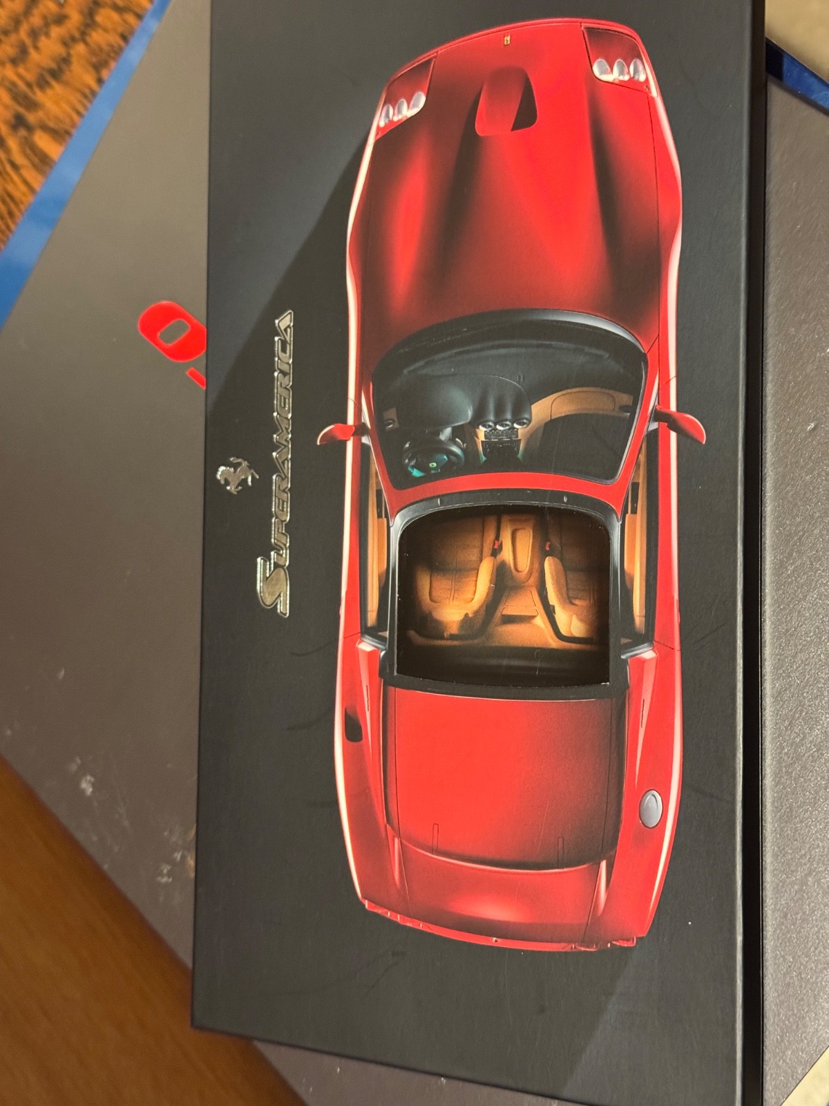 Ferrari  prestige brochure 550 Super America