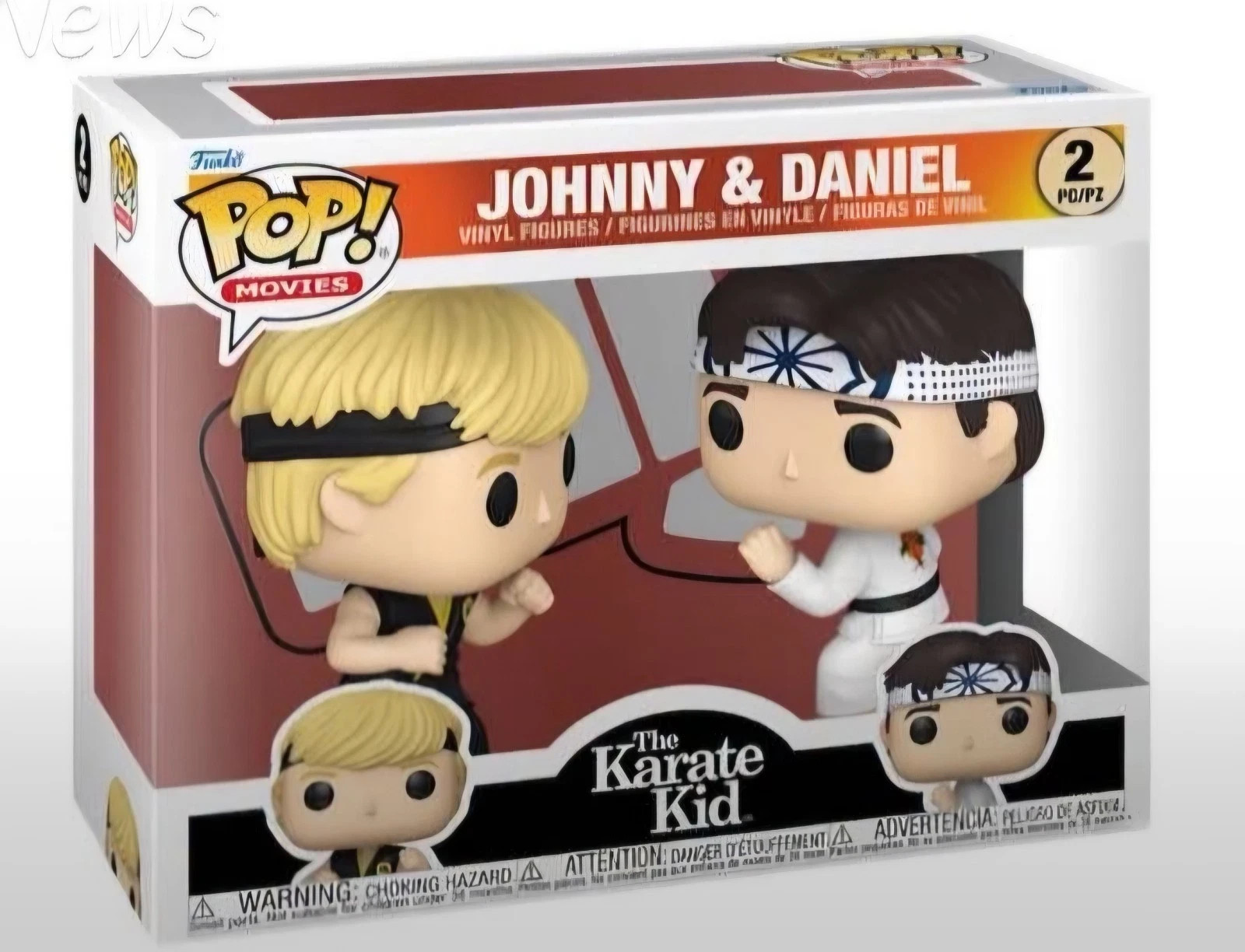 Funko Pop Movies: Karate Kid - Johnny & Daniel 2-Pack Tournament - PREORDER Funko Pop Movies: Karate Kid - Johnny & Daniel 2-Pack Tournament - PREORDER
