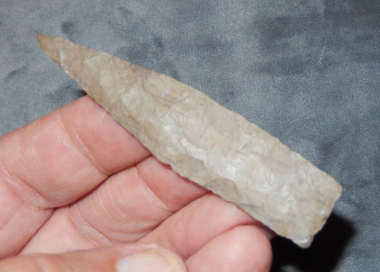 *EXTREMELY THIN* and FINELY WORKED STELETTO KNIFE FOUND IN OHIO             N266