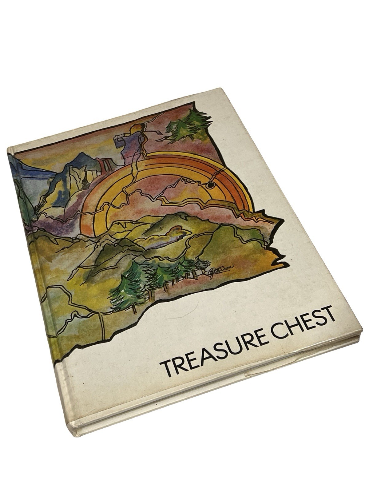 Vtg 1976 Treasure Chest JOHN ROGERS HIGH SCHOOL YEARBOOK - SPOKANE WASHINGTON