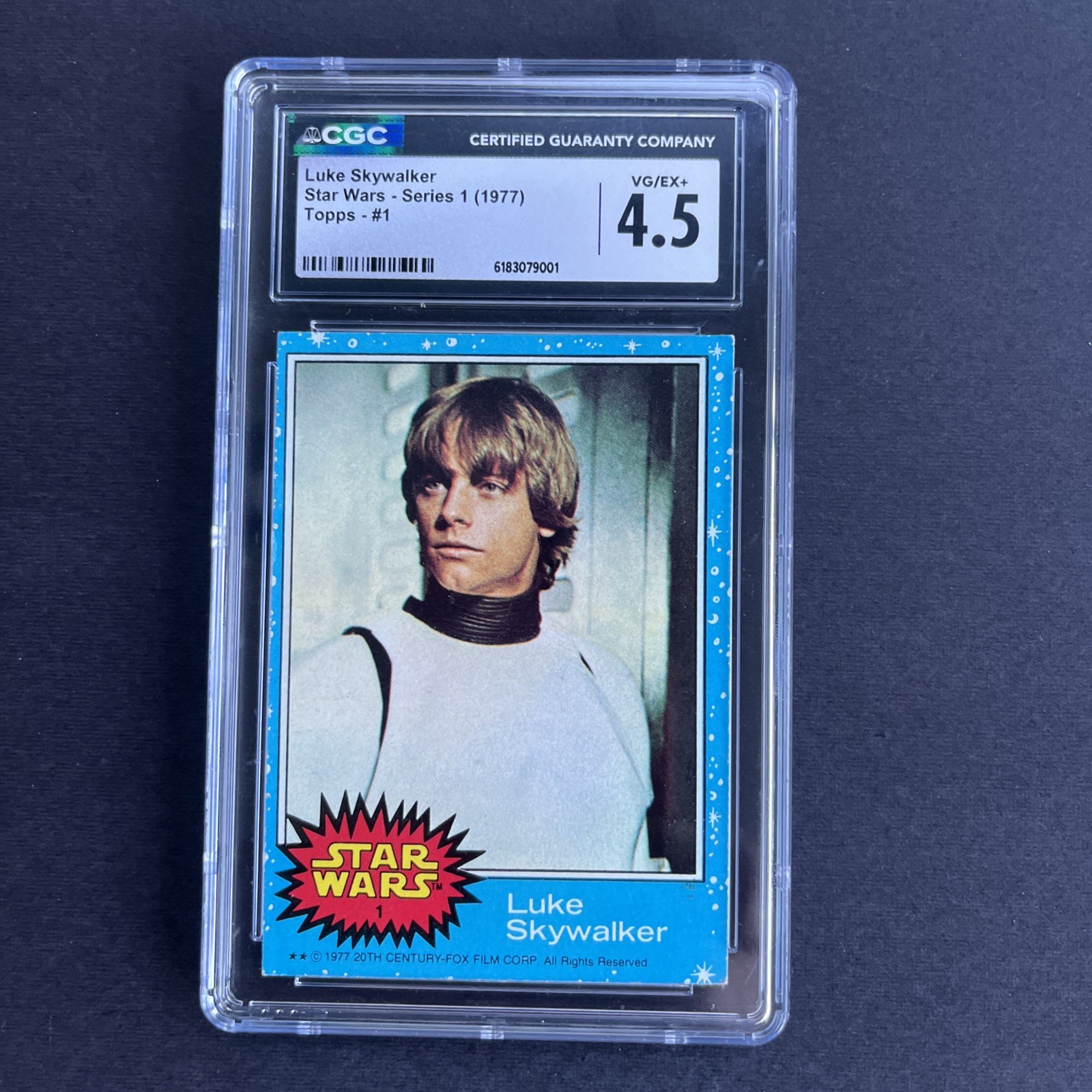 Luke Skywalker - 1977 Topps Star Wars #1