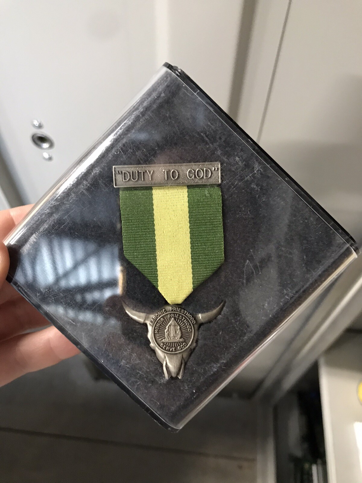 Duty To God BSA Ox LDS Aaronic Priesthood Pin Medal Achievement