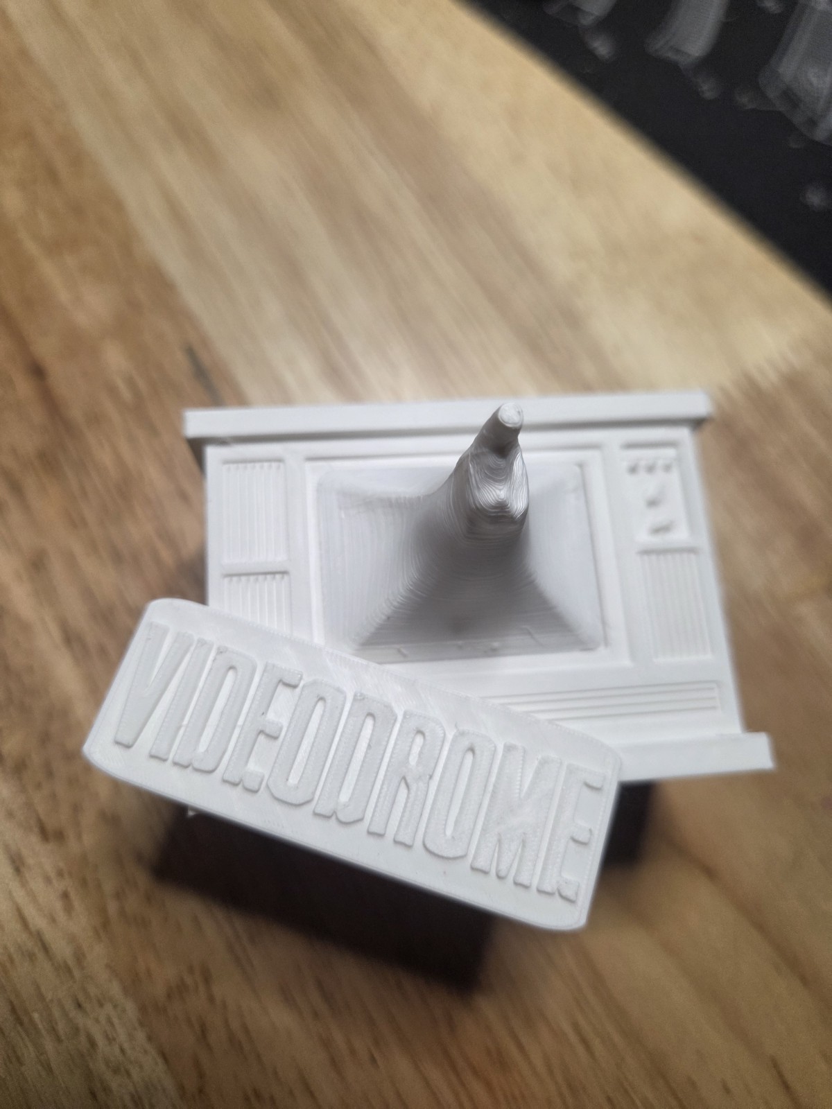 Videodrome 3D Printed horror Figure Statue Videodrome 3D Printed horror Figure Statue