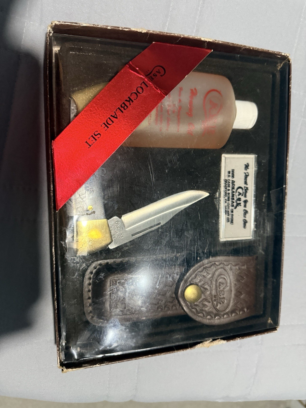 Custom 1975 Case xx Lock Blade Knife Set