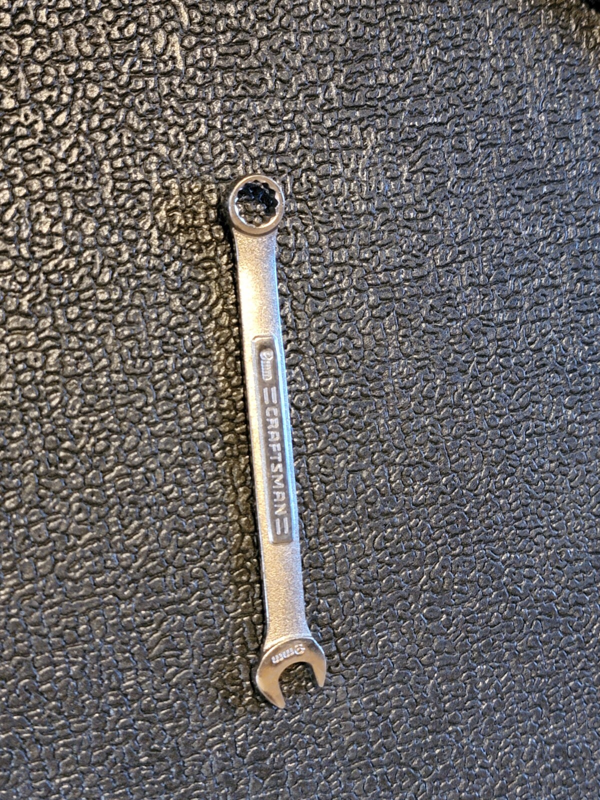 Vintage Craftsman 9mm 12-Point Combination Wrench VA-42913 USA