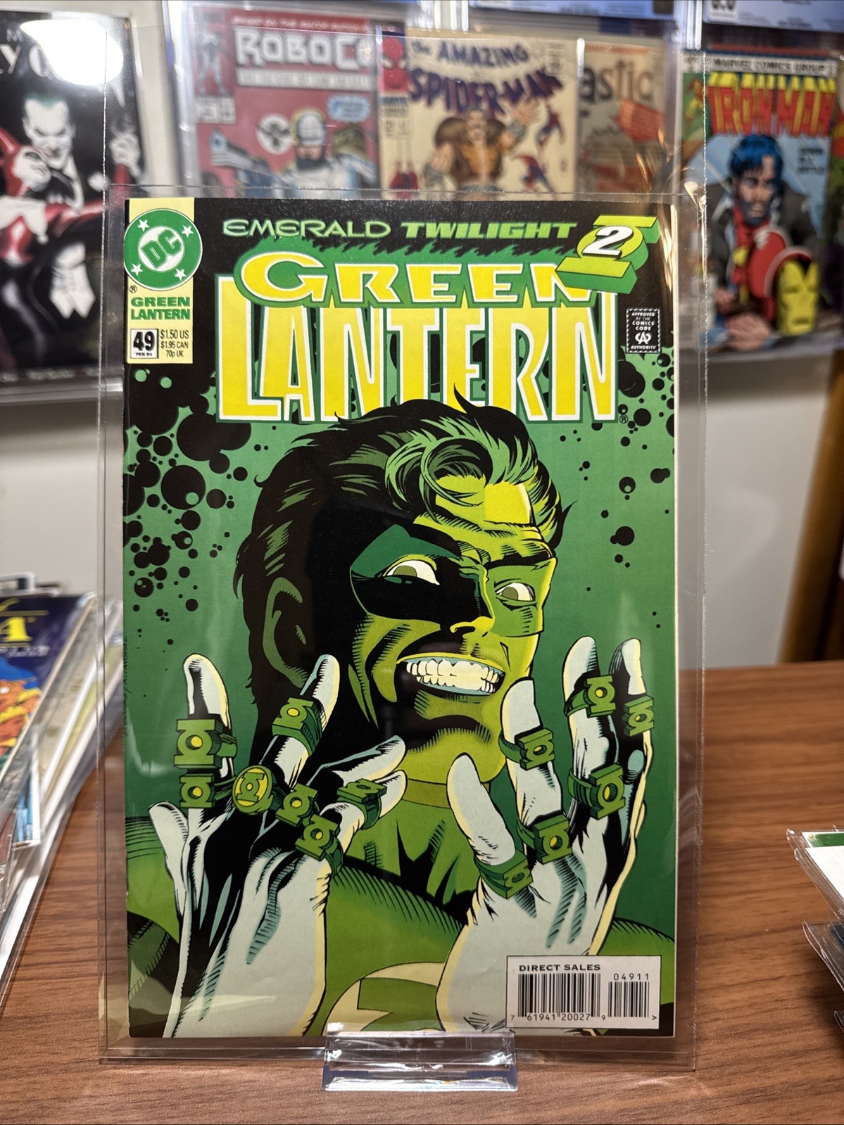 Green Lantern #49 (1994)  1st Ke\'Haan Hannu Iconic Cover Ron Marz DC NM-