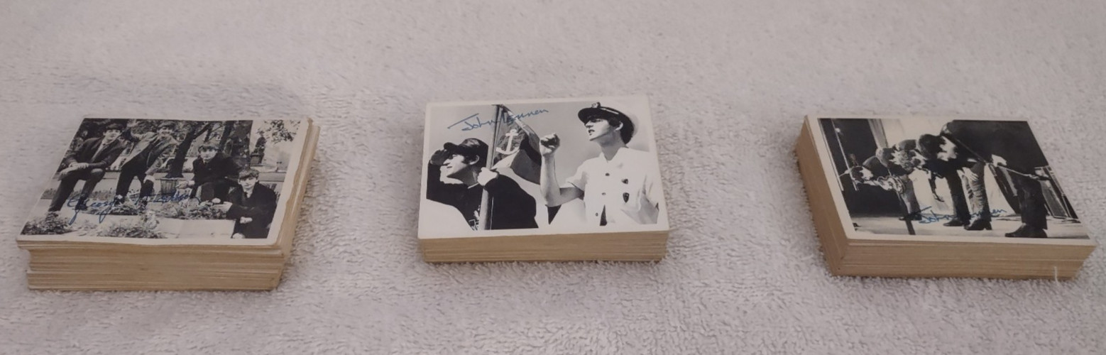 1964 The Beatles Complete Series 1-165; Series 1, 2, 3 All Complete; 1964; Topps