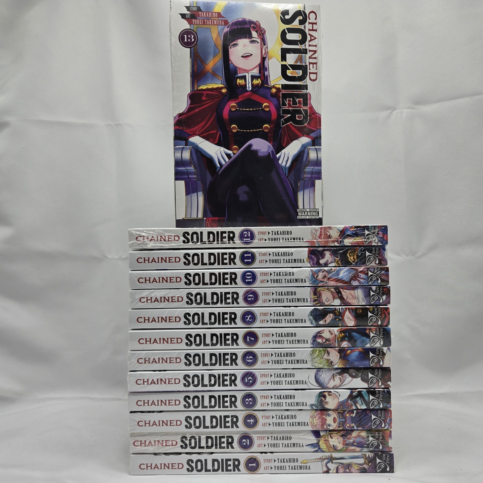 Chained Soldier Manga Volumes 1-13 Brand New English Sealed Authentic Yen Press