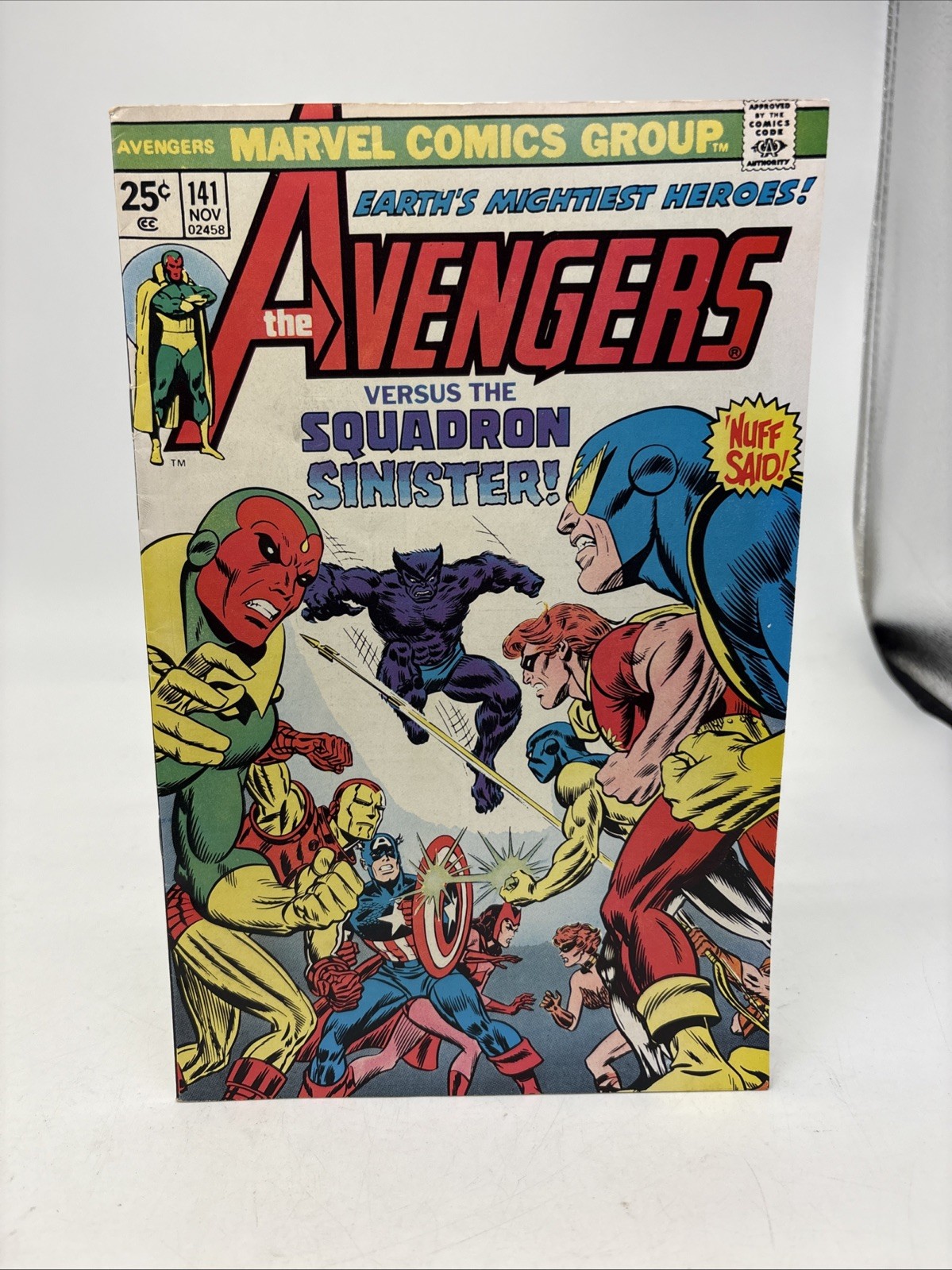 The Avengers #141 Marvel 1975 Bronze Comic Book Squadron Supreme App Vg F