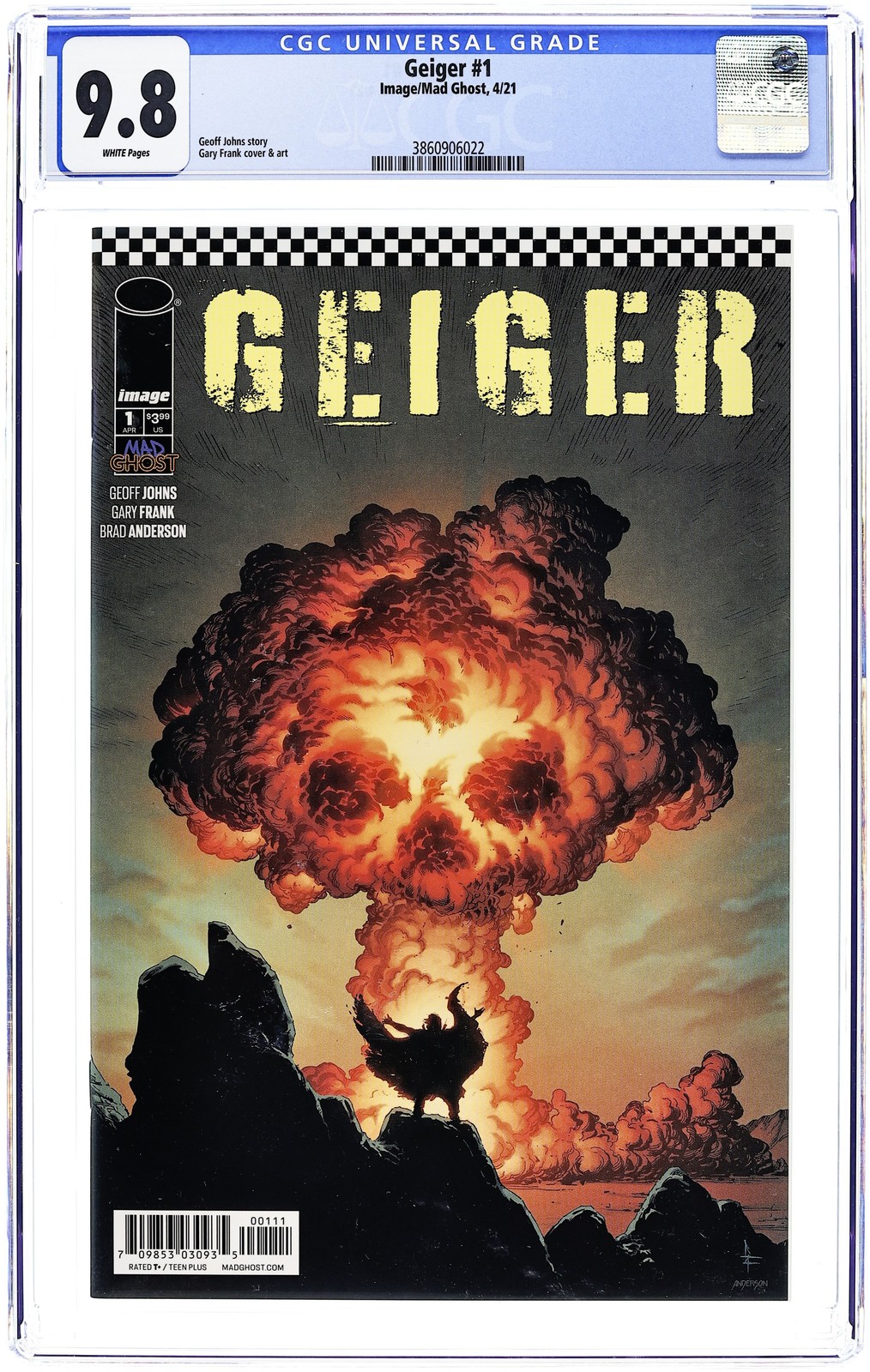 Geiger 1A Frank CGC 9.8 2021 3860906022
