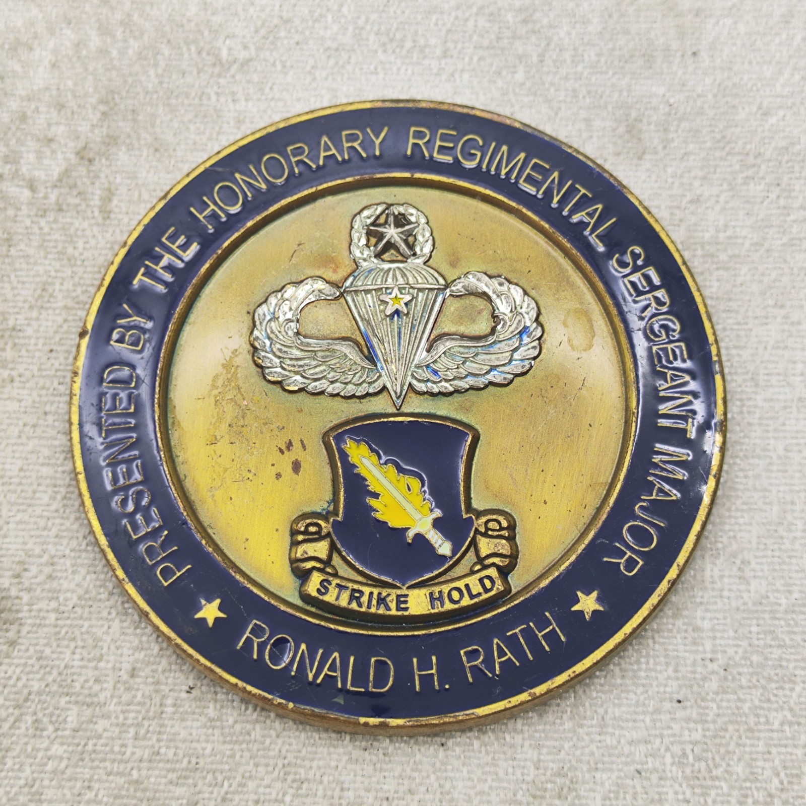 504th Parachute Infantry Regiment Challenge Coin