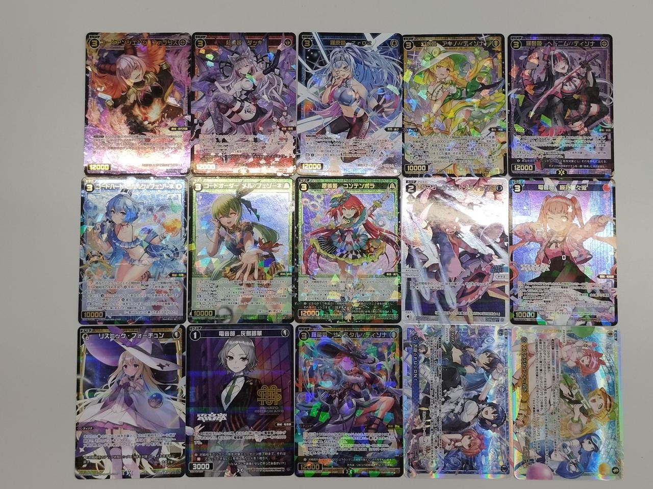 WIXOSS set selling products SR, LR etc. Rare summary