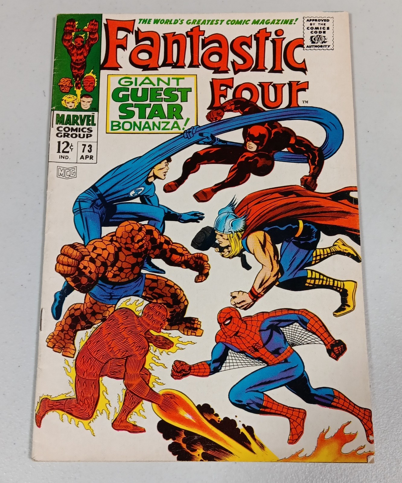 Fantastic Four #73- Lee and Kirby classic