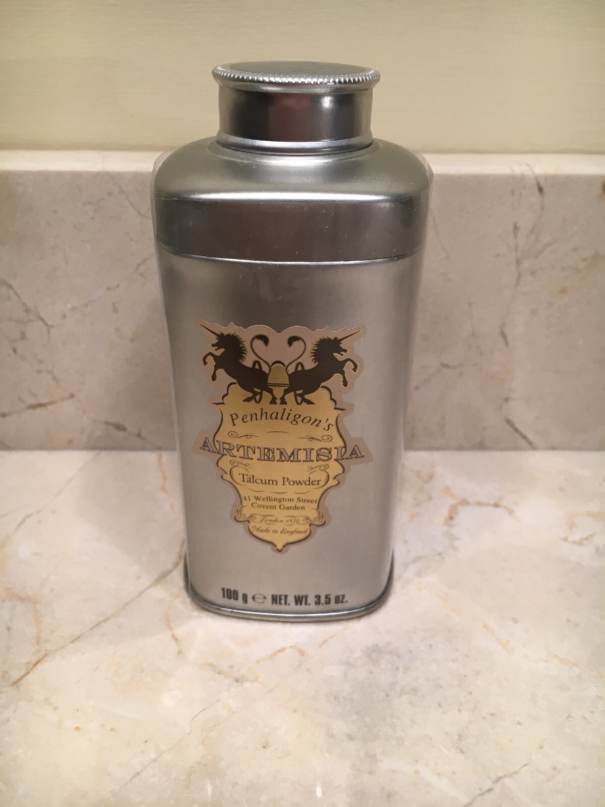 Penhaligon\'s Artemisia Talcum Powder 3.5 fl oz for Men Made in England New 