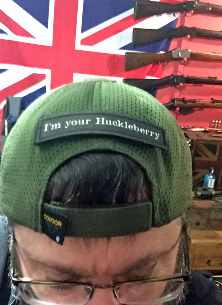 1x4 I'm Your Huckleberry Morale Patch Tombstone Tactical Military Army Hook Flag