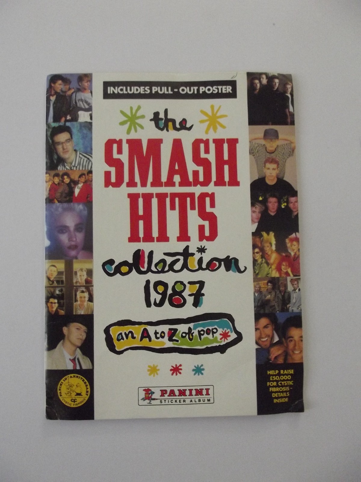 1987 Panini Album Smash Hits Complete Set Collection Of 200 Stickers Rare
