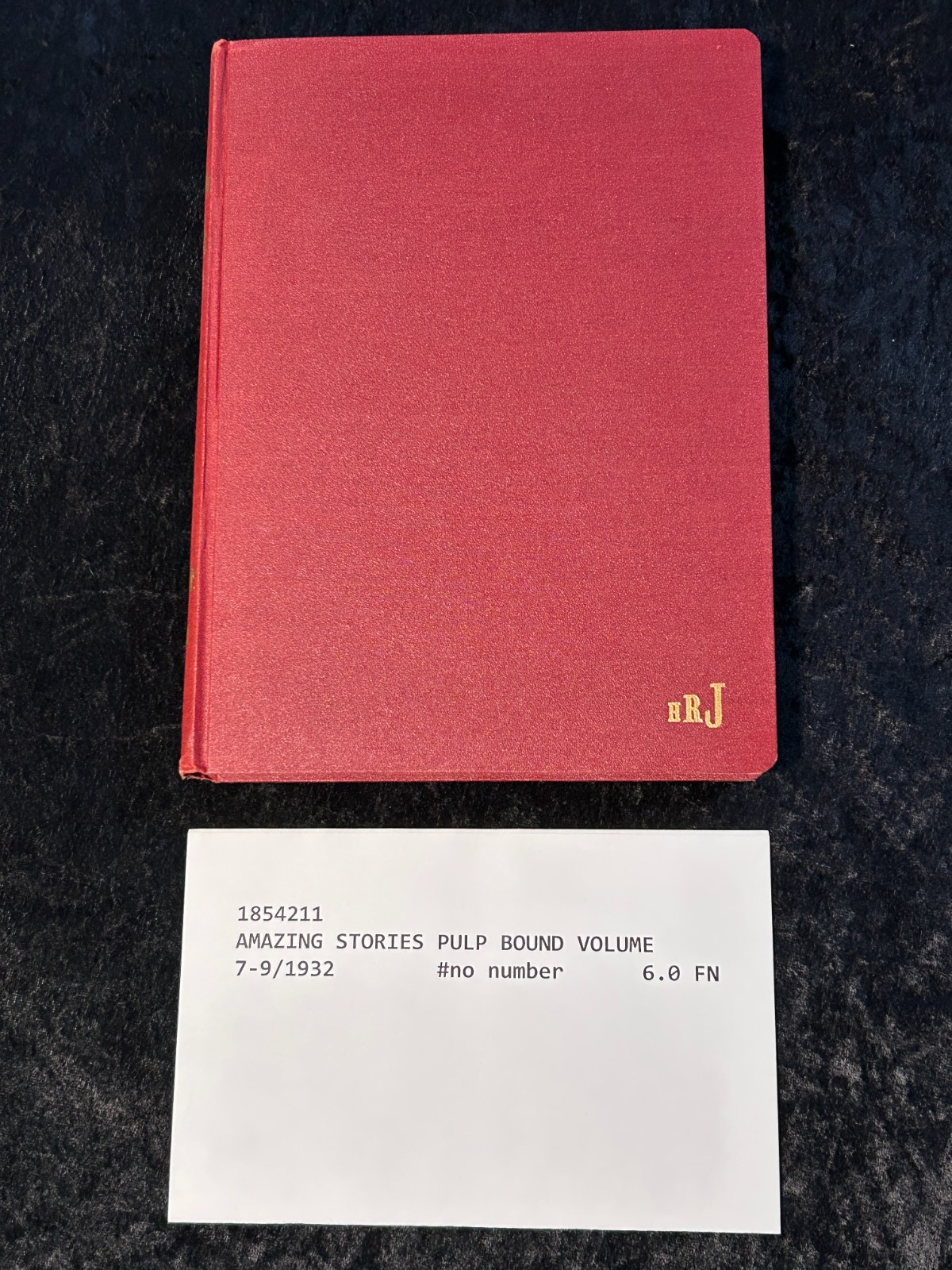 Amazing Stories Pulp BOUND July-Sept 1932 Volume 7-9 Experimenter Publ. 6.0 FINE