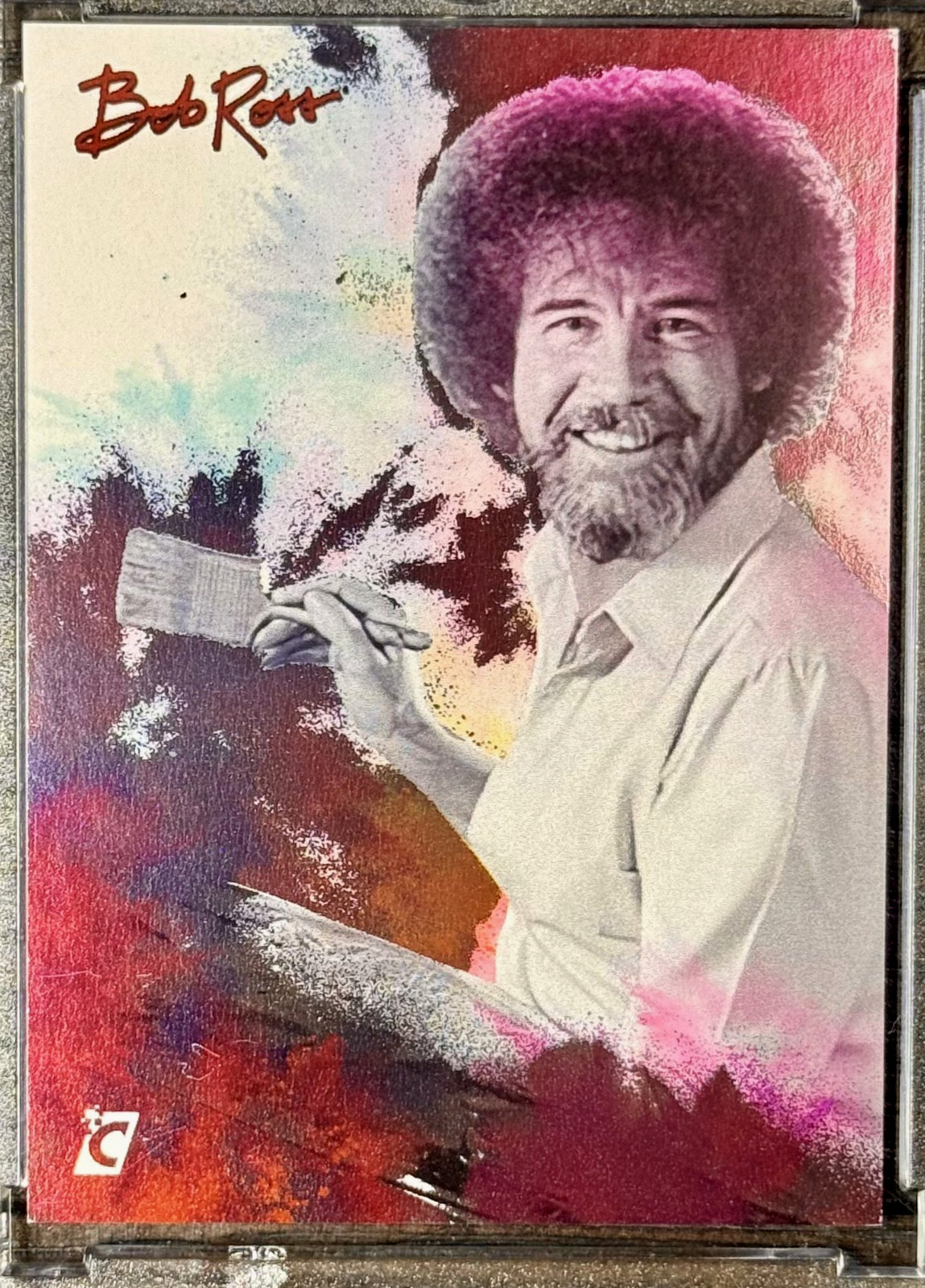 Bob Ross 2023 Cardsmiths MB02 Multi Burst Holofoil