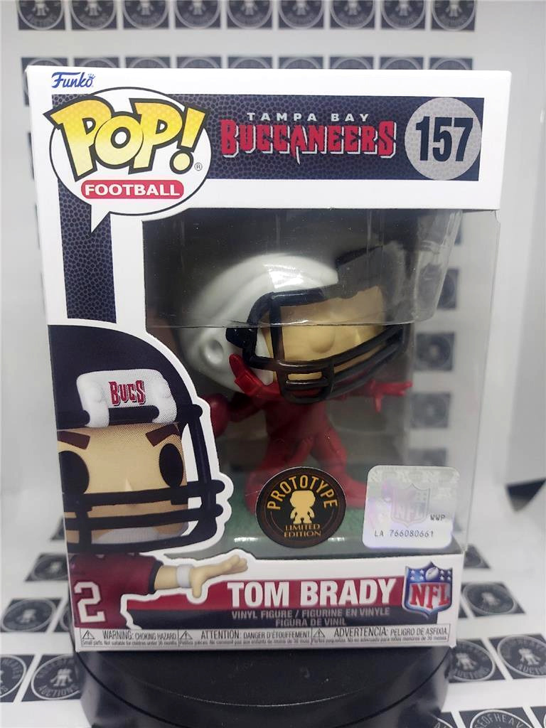 Tom Brady NFL Funko Pop Prototype Figure Proto #157 Tampa Bay Buccaneers