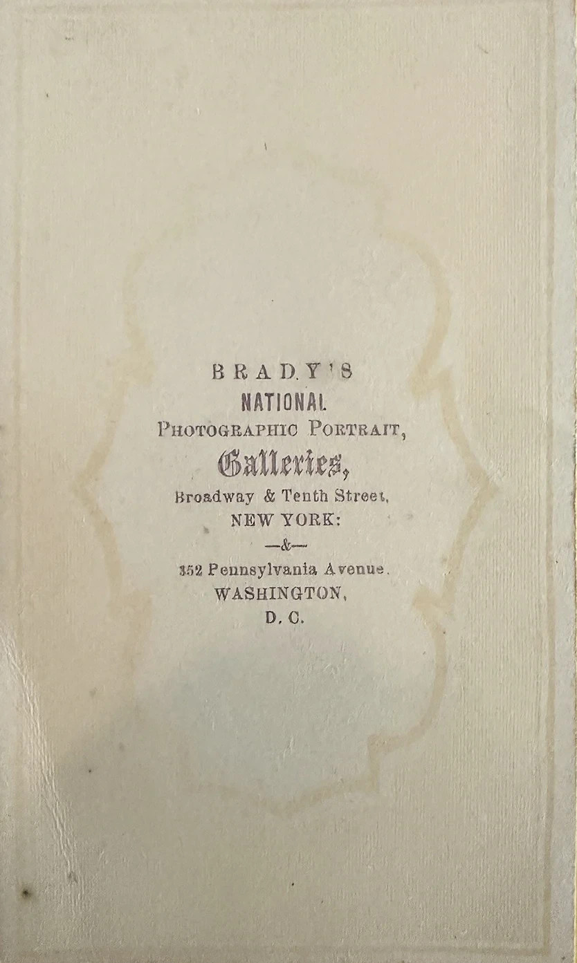 Extraordinary Pairing Mathew Brady CDVs ANSON BURLINGAME Chinese Ministers 1860s