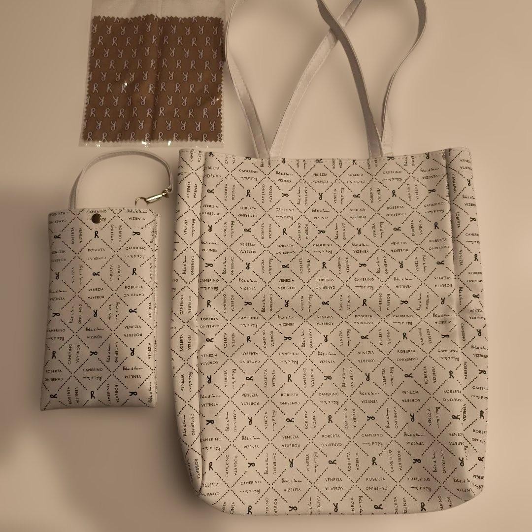Roberta Di Camerino Tote Bag With Pouch Appendix Japan Limited Secondhand K