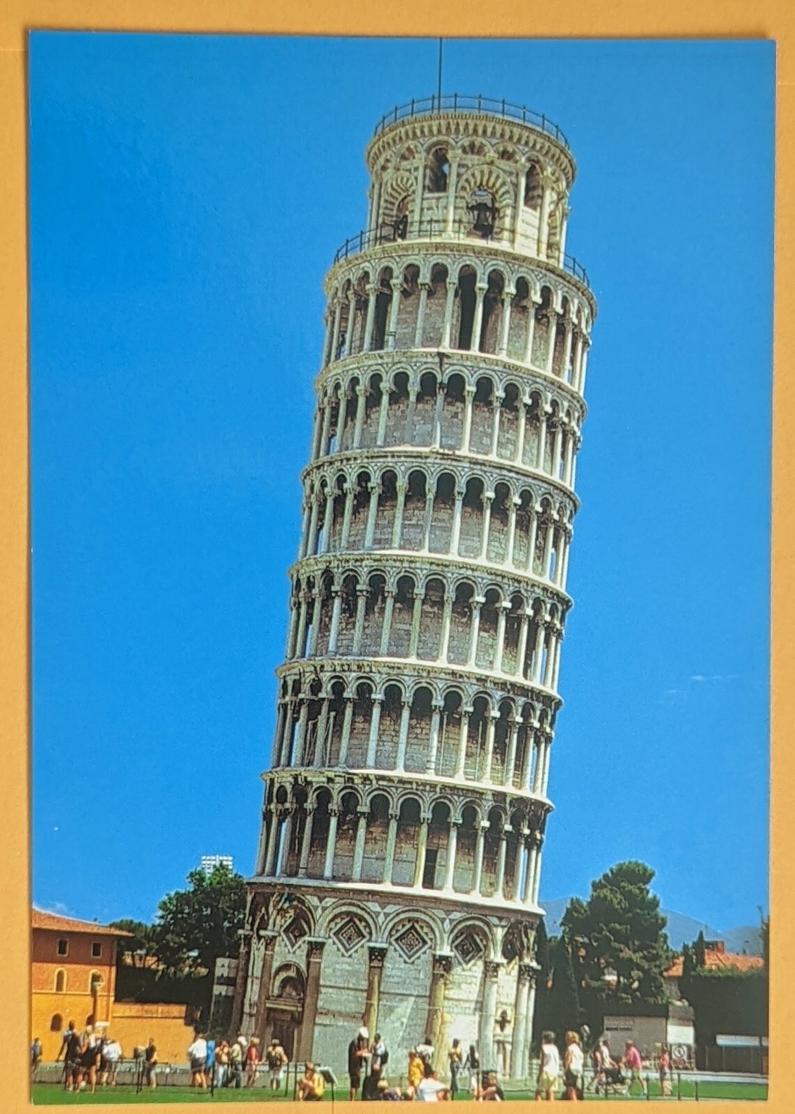 Postcard ITA. The Inclined Tower. Pisa. Italy