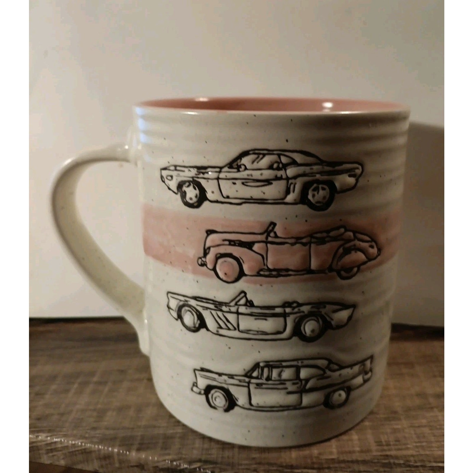 I Love It Pink Cool Car Mug Jalopy Hot Rod Large 92417 I Love It Pink Cool Car Mug Jalopy Hot Rod Large 92417