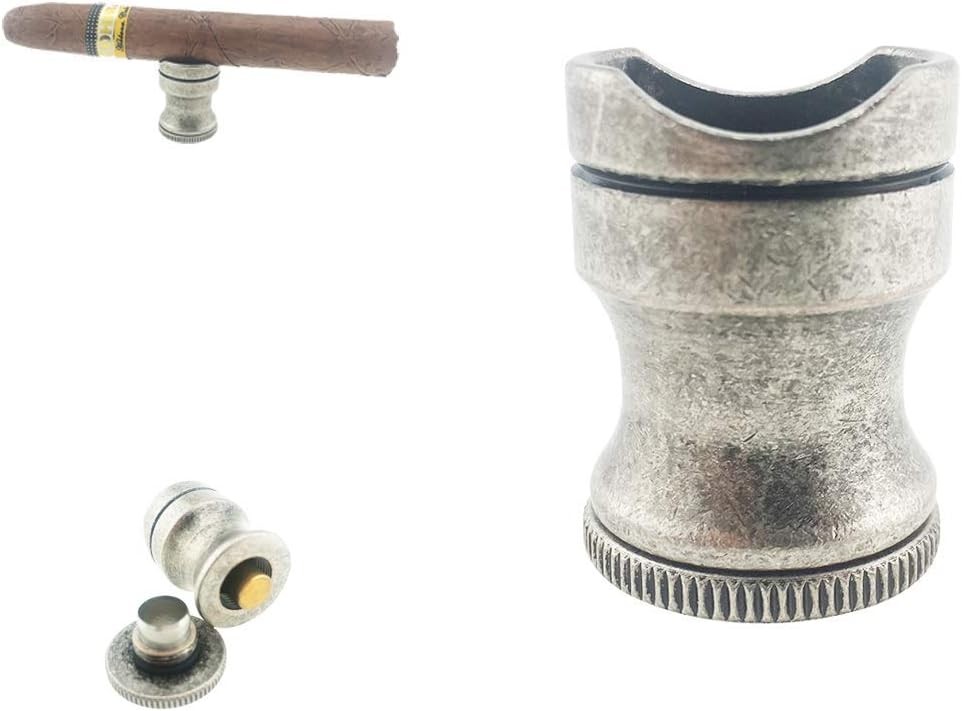 Cigar Punches Cigar Stand Two in One Multifunction Cigar Holder Sharp Cutter