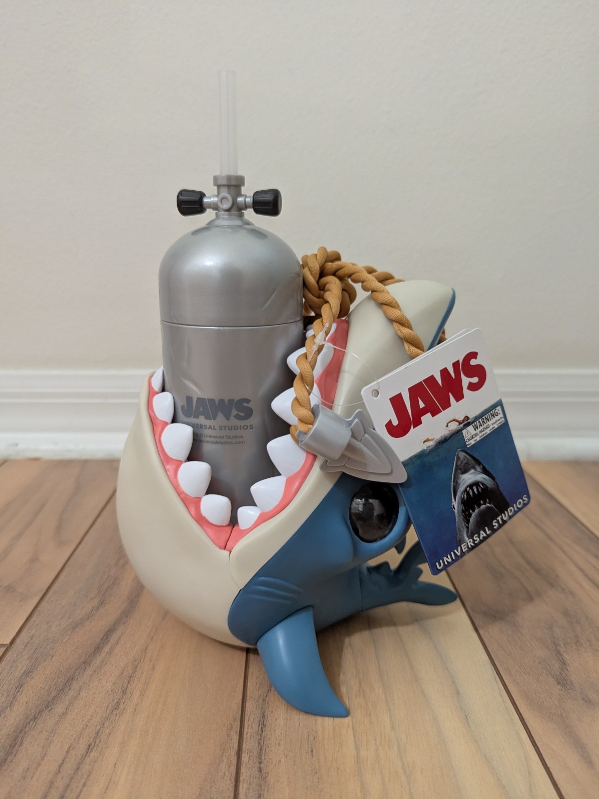 NWT Universal Studios Exclusive Jaws 50th Anniversary Shark Tank Sipper Cup