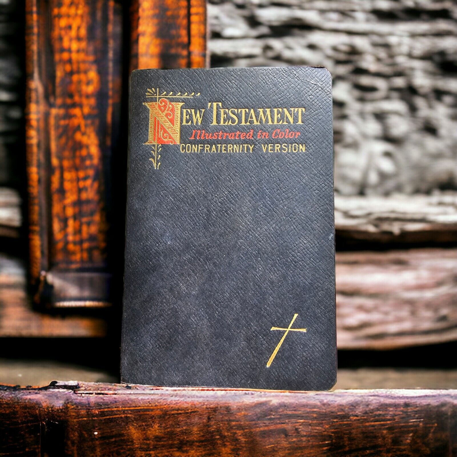 Vintage 1952 Catholic New Testament Christian Doctrine Book