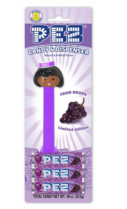 Pez Grape Presenter Girl Mascot Online Exclusive Limited Edition