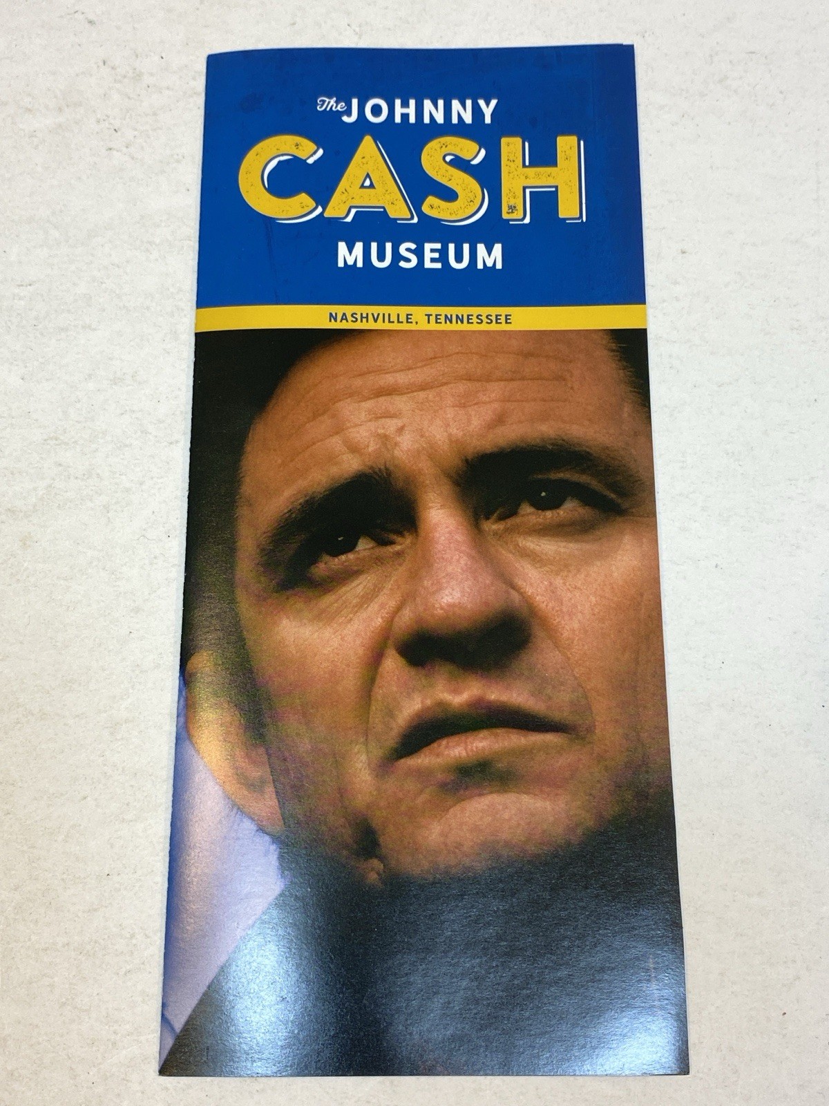 The Johnny Cash Museum Travel Brochure Nashville Tennessee History Music Photos