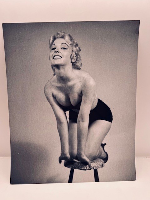 Paula Ryan Vintage 1950s 8 x 10 Cheesecake Exotic Lingerie Production Photo
