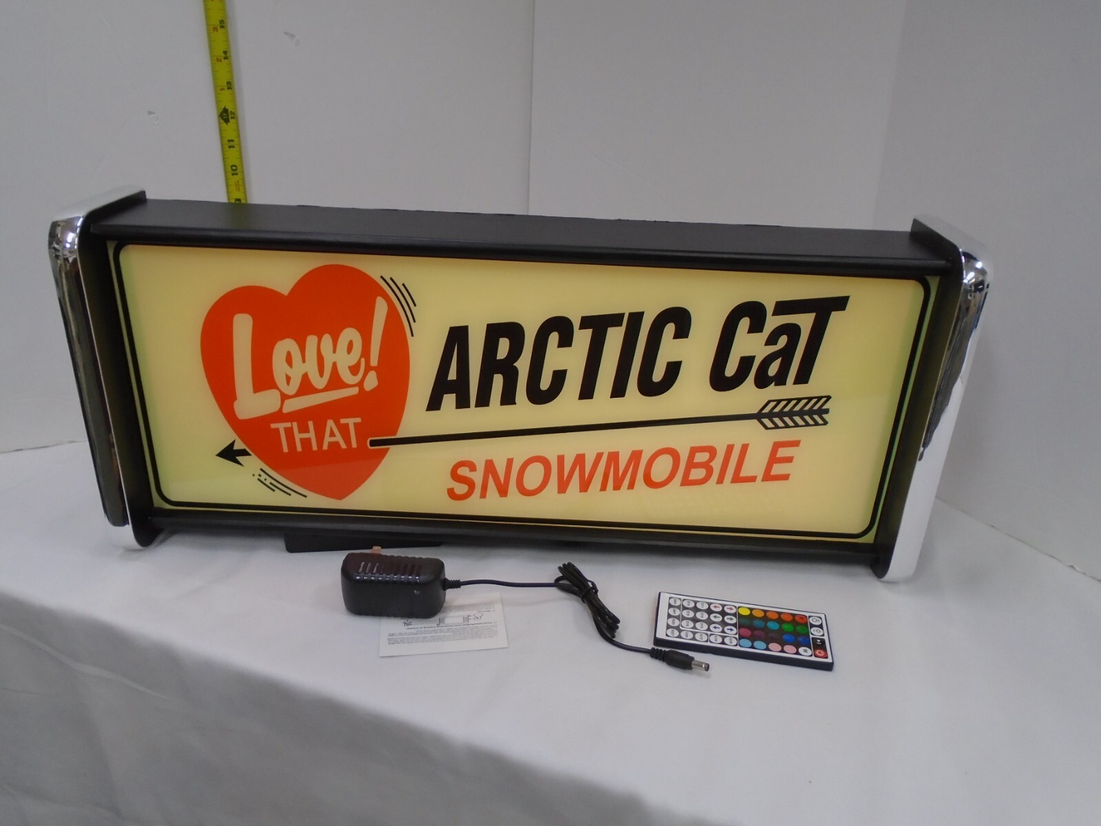 Love that Arctic Cat LED Display lighted sign lightbox Wall Hanging Light