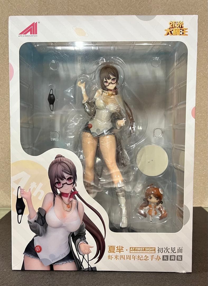 XIAMI 4th Anniversary Nice to Meet You 1/7 Figure APEX Emi Omiou Official Used