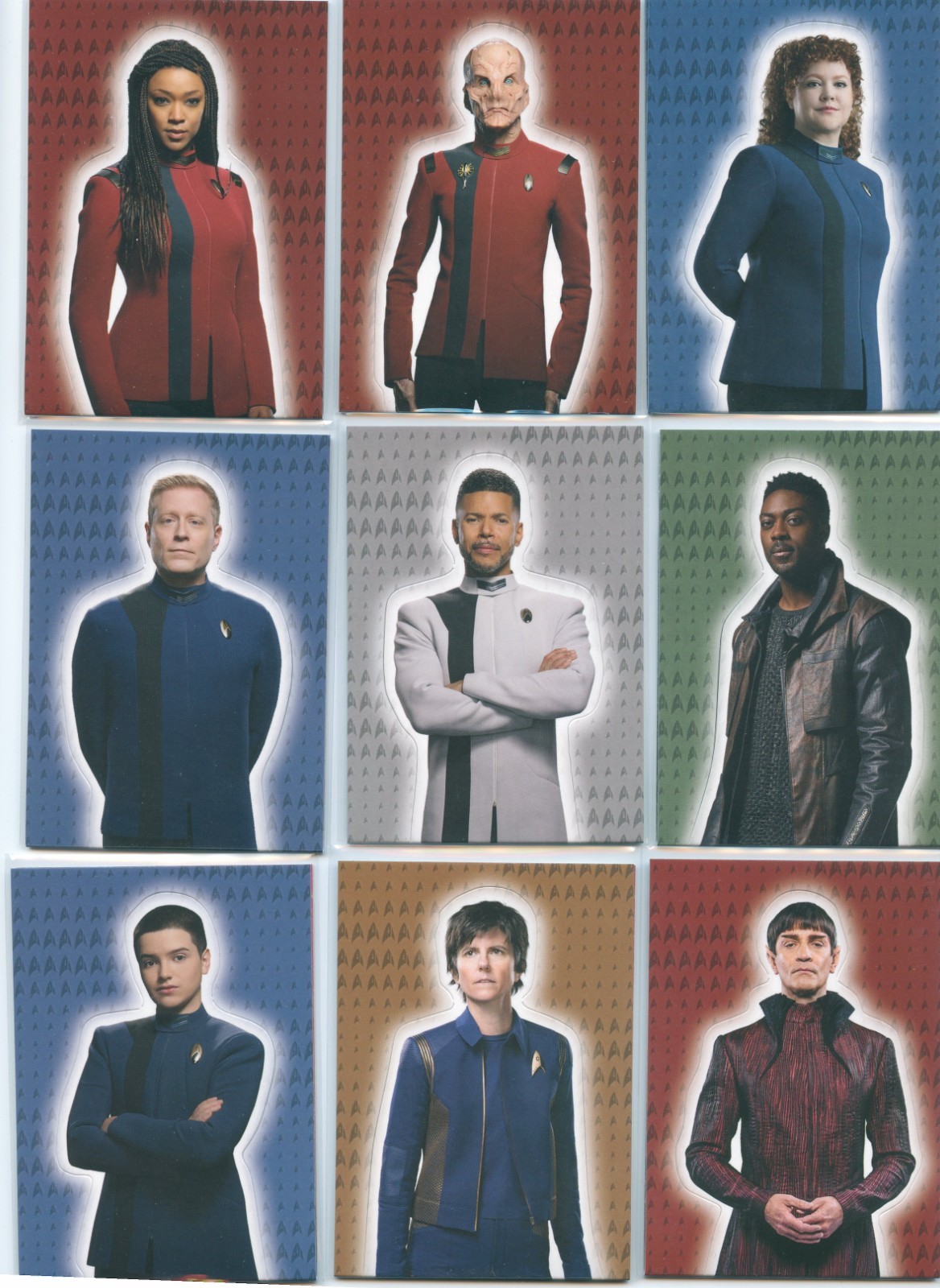 HTF Star Trek Discovery Season 5 Complete 9 Card Foldout Set F1-F9